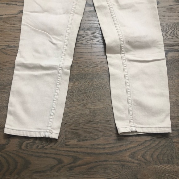 Free People Cream Skinny Jeans - Picture 4 of 5